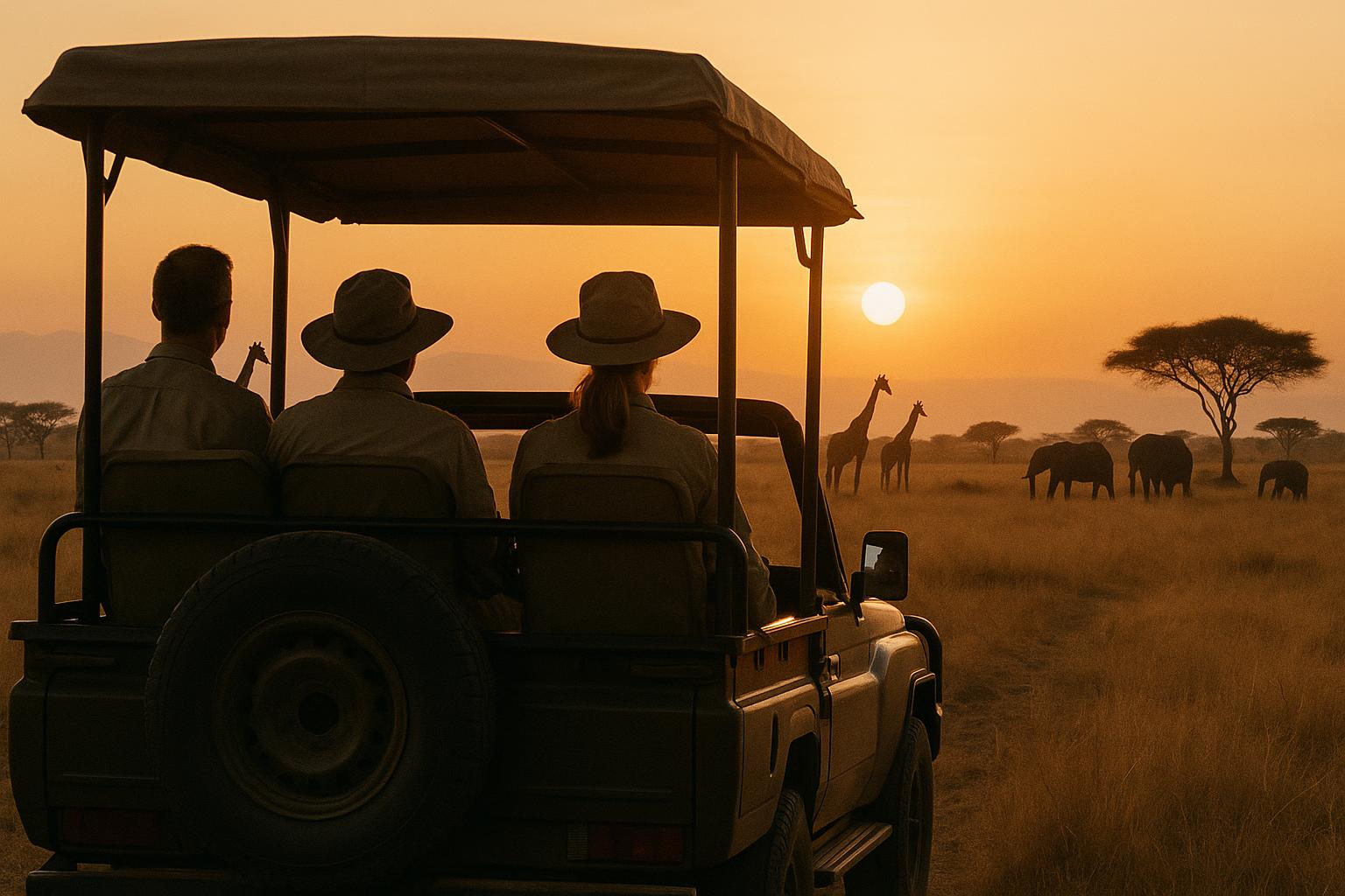 Safari familiar en Kenia